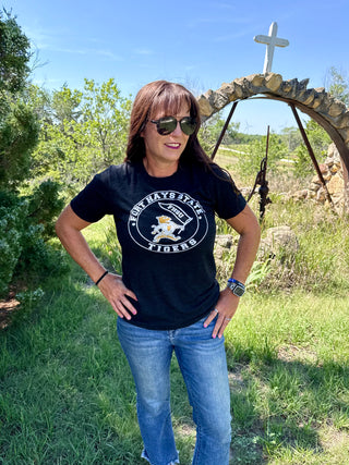 FHSU Vintage Tigers Tee (Bella Canvas)-FHSU-Old Style-Large-It&#x27;s Personal Boutique LLC