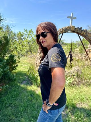 FHSU Vintage Tigers Tee (Bella Canvas)-FHSU-It&#x27;s Personal Boutique LLC