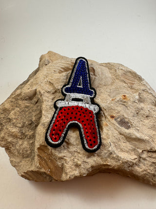 Sequin patches-Hats-Eiffel tower-It&#x27;s Personal Boutique LLC