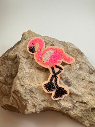 Sequin patches-Hats-Flamingo-It&#x27;s Personal Boutique LLC