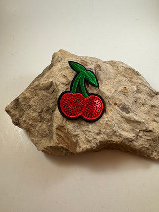 Sequin patches-Hats-Cherries-It&#x27;s Personal Boutique LLC