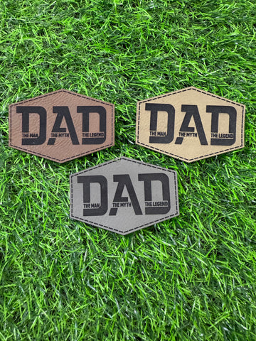 DAD Leather Patch