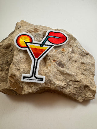 Drink patches-Hats-Rainbow martini-It&#x27;s Personal Boutique LLC