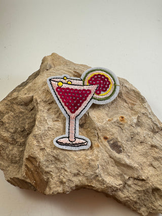 Drink patches-Hats-sequin martini-It&#x27;s Personal Boutique LLC