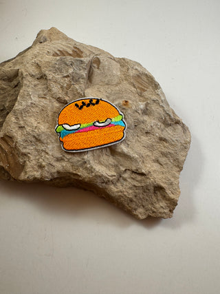 Food patches-Hats-Hamburger-It&#x27;s Personal Boutique LLC