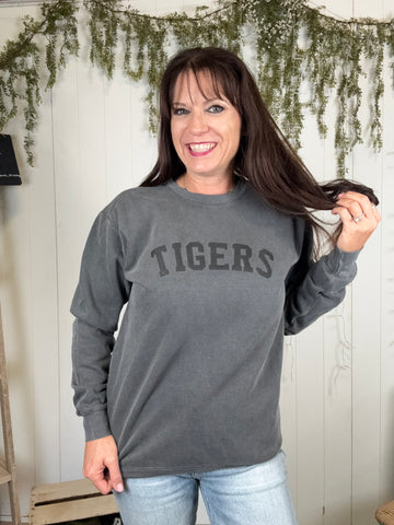 Tigers Puff Crewneck