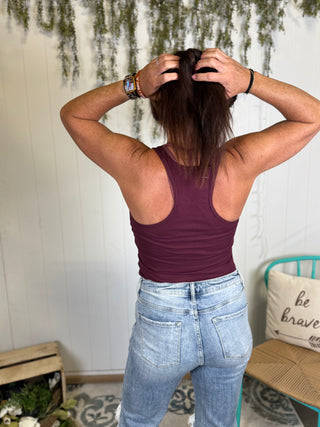 Burgundy Cami Tank