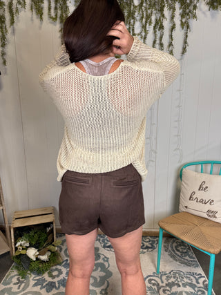 Sweet & Suede Skort