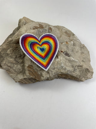 Girls Just Wanna Have Fun Patch Theme-Hats-Rainbow Heart-It&#x27;s Personal Boutique LLC