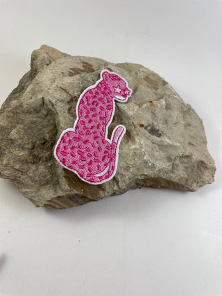 Girls Just Wanna Have Fun Patch Theme-Hats-Pink Leopard-It&#x27;s Personal Boutique LLC
