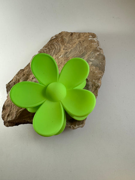 Large Flower Claw Hair Clip