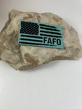 FAFO Patch-Hats-Teal-It&#x27;s Personal Boutique LLC