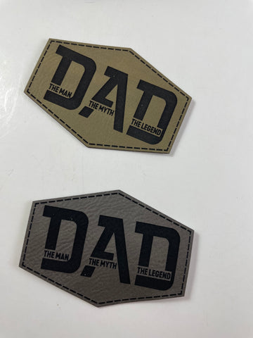 DAD Leather Patch