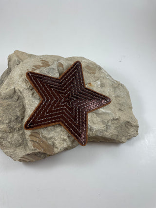 Sequin Star Patch-Hats-Brown-It&#x27;s Personal Boutique LLC