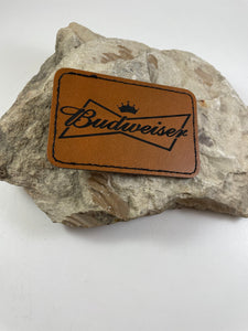 Budweiser Leather Patch