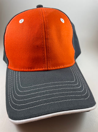 Richardson hats (custom)-Hats-Orange Charcoal-It&#x27;s Personal Boutique LLC