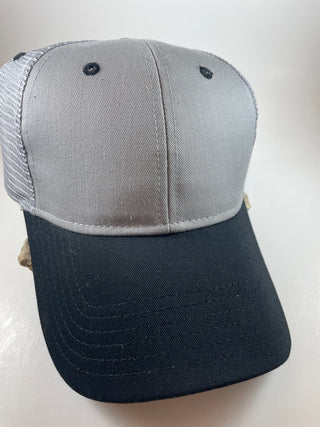 Richardson hats (custom)-Hats-Grey Main Black Bill-It&#x27;s Personal Boutique LLC