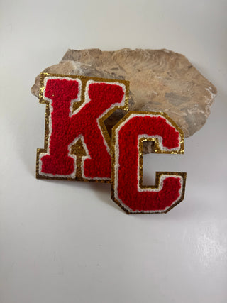 Big KC patches-Hats-It&#x27;s Personal Boutique LLC