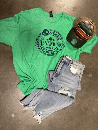Malarkey and Shenanigans tee