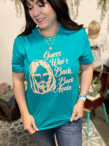 Guess Who’s Back tee