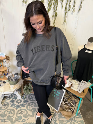 Tigers Puff Crewneck