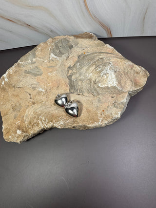 Charms for hat chains-Accessories-Silver heart-It&#x27;s Personal Boutique LLC