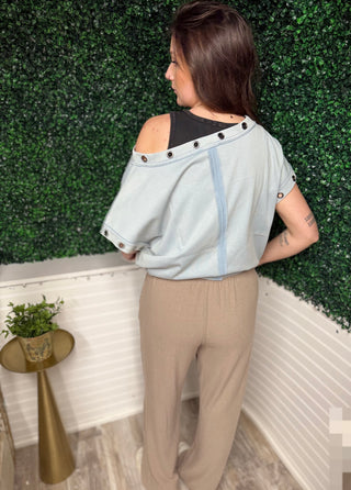 Downtown Edge Off-Shoulder Top