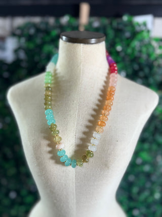 Pastel Daydream Beaded Necklace
