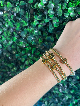 Sweet Talk Initial Bracelet