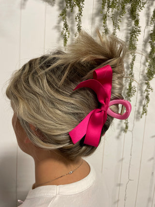 Bow Claw Hair Clips-Hair Accessories-It&#x27;s Personal Boutique LLC
