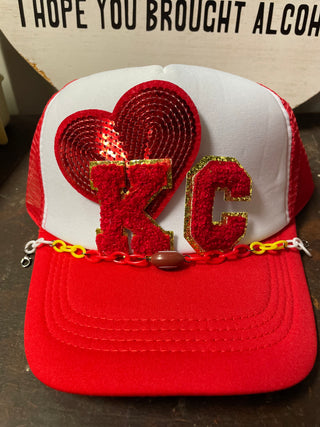 Small KC patches-Hats-It&#x27;s Personal Boutique LLC