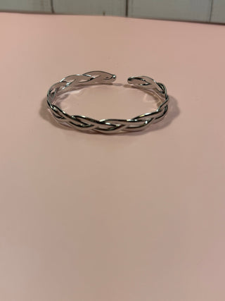 Bracelets $12-Jewelry-Silver braid-It&#x27;s Personal Boutique LLC
