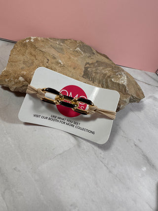 Hairtie Bracelets-Jewelry-Basic-Black/nude-Basic-It&#x27;s Personal Boutique LLC