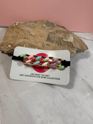 Hairtie Bracelets-Jewelry-Basic-Multicolor/black-Basic-It&#x27;s Personal Boutique LLC