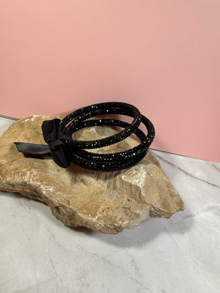 Bracelets $12-Jewelry-Black bangle set-It&#x27;s Personal Boutique LLC