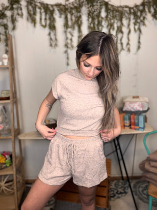 Ribbed Knit Shorts-Bottoms-It&#x27;s Personal Boutique LLC