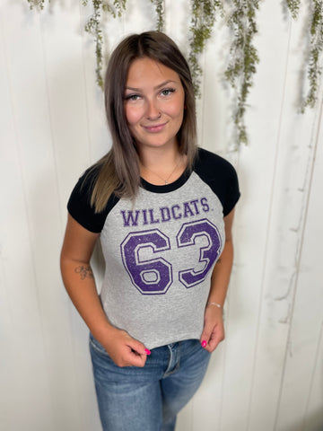 K-State 63 Graphic Baby Tee
