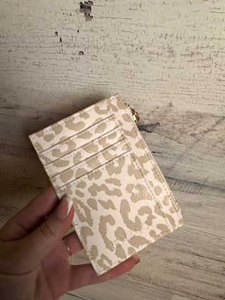 Jen & Co Wallets-Accessories-Cheetah Beige Wallet-It&#x27;s Personal Boutique LLC