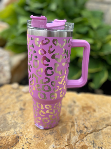 Leopard Quencher Tumblers 40oz.