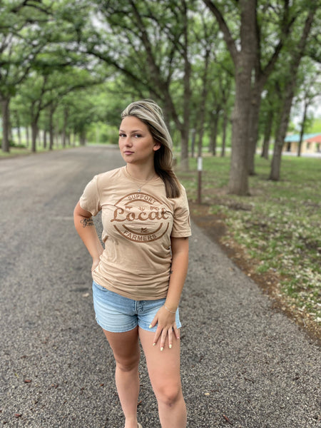 Support Local Farmers Graphic Tee