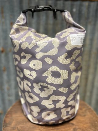 Waterproof Dry Backpack-All the Things-Tan Gold Leopard-It&#x27;s Personal Boutique LLC