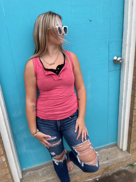 Ribbed Tank Top