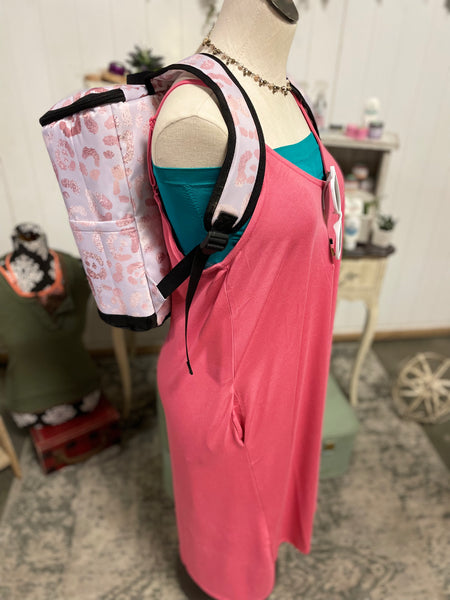 V-Neck Cami Dress Desert Rose