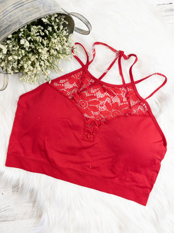 Ruby Floral Bralette