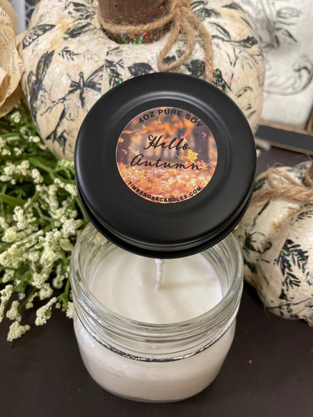 Fall/Winter candles 4 oz