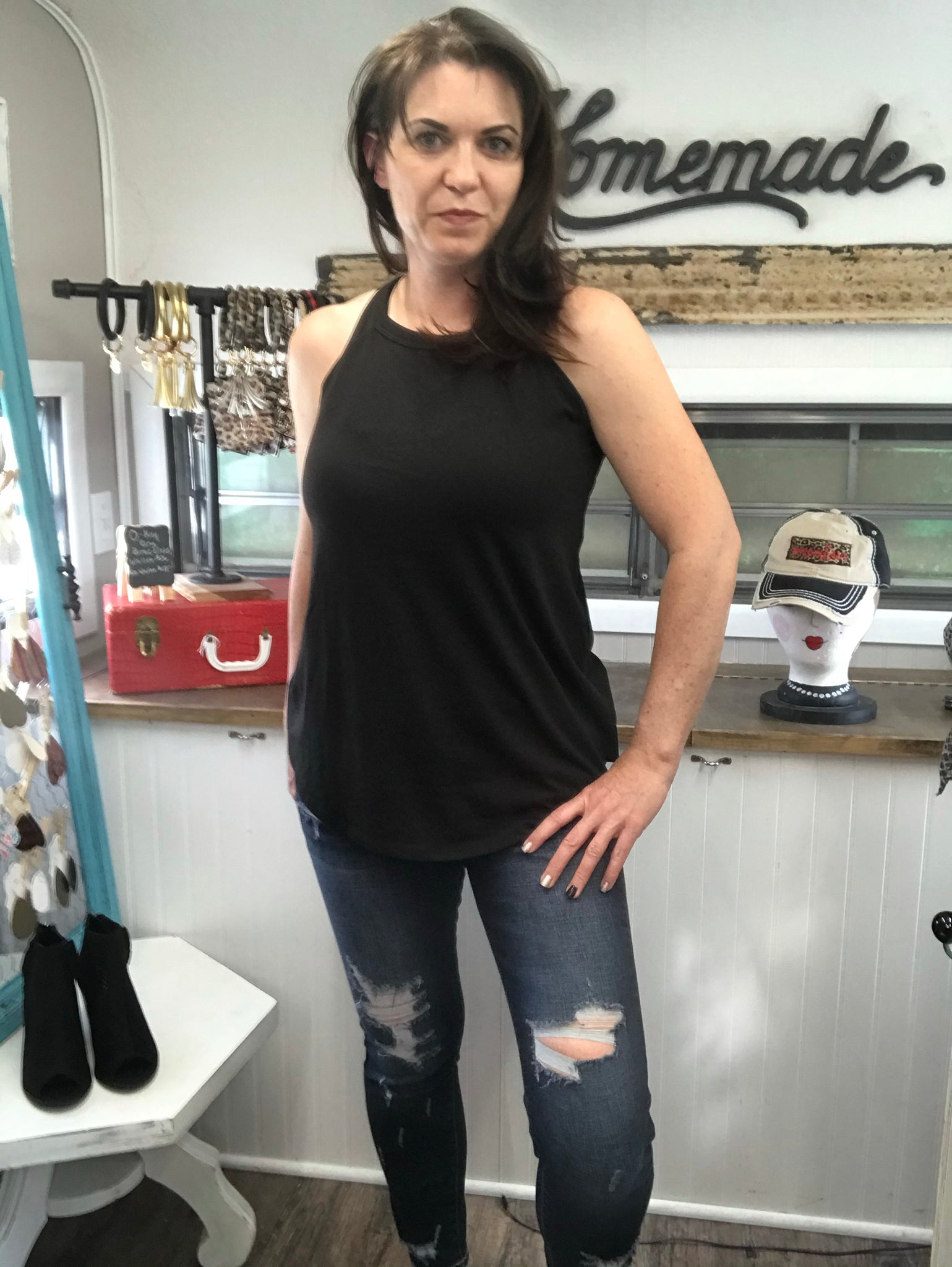 Rocker Tank Blk