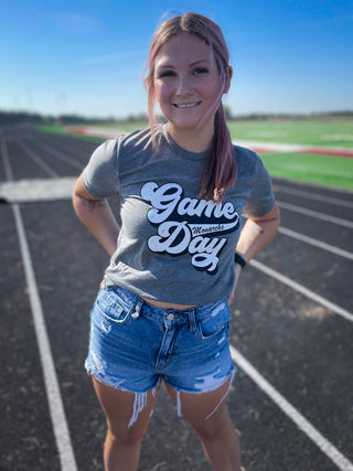 Game Day Monarchs Graphic Tee-Graphic tee-It&#x27;s Personal Boutique LLC
