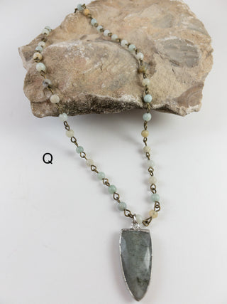 Necklaces $20-Jewlery-Silver arrowhead-It&#x27;s Personal Boutique LLC