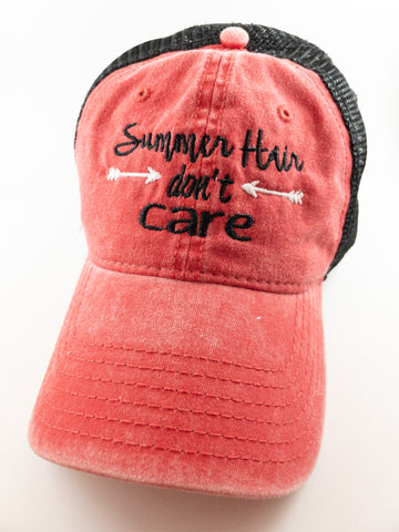 Summer hair don't care hat