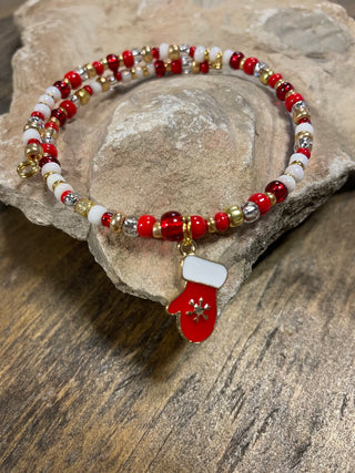 Adult Christmas Bracelets-Jewelry-Mitten-It&#x27;s Personal Boutique LLC